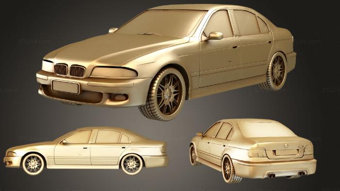 Vehicles (bmw m5, CARS_0854) 3D models for cnc